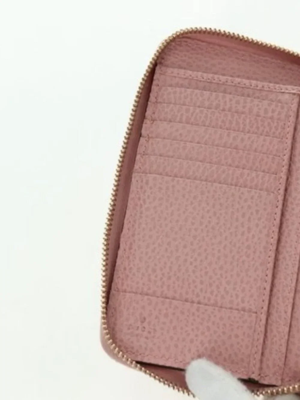 GUCCI Swing Wallet Leather Pink 354497 Auth am11608V - Picture 9 of 16